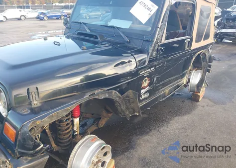 1999 Jeep Wrangler Sahara из США, поврежденный, VIN 1J4FY49S7XP430408